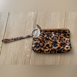 Cheetah wristlet